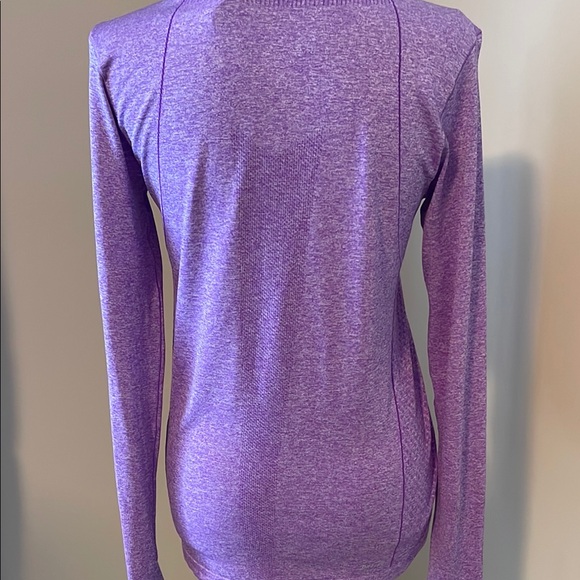 Women's Purple Long Sleeve Top - Picture 3 of 5